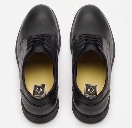 Springuru Classic Black Spring Dress Shoe