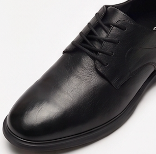 Springuru Classic Black Spring Dress Shoe