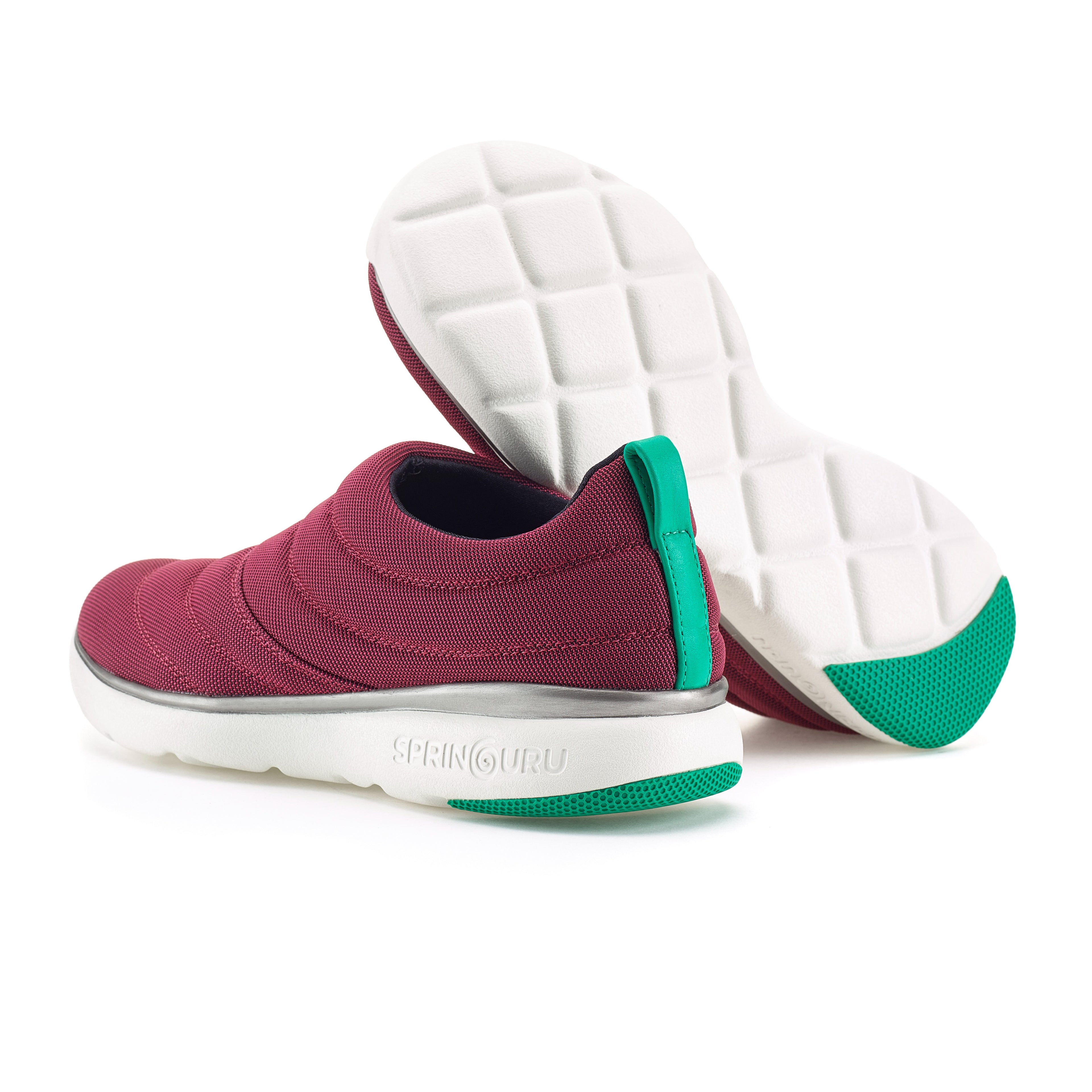 Springuru Pocket Spring Slip-On Sneakers - Red